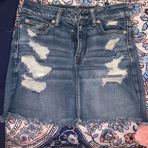 American Eagle jean skirt